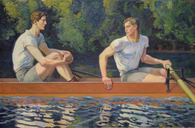 Rowers by Ludwig von Hofmann